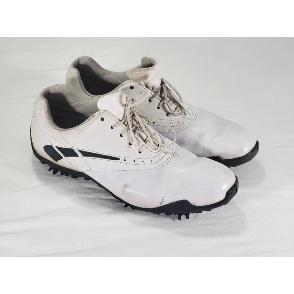 Foot Joy LoPro Collection 97239 White Black Size 10M Women Athletic Shoes